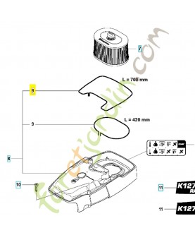 joint 525617004. Pièce détachée Husqvarna