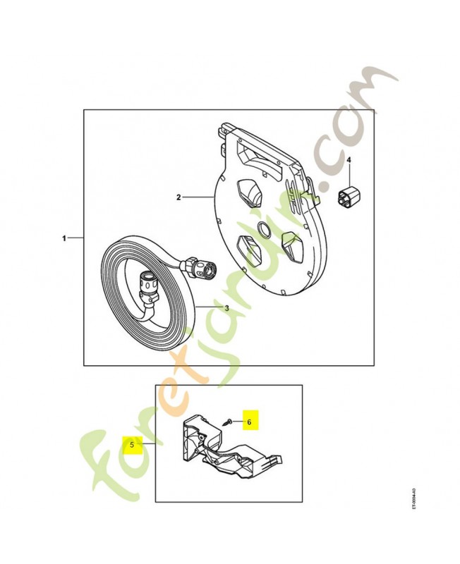 Patte de fixation 4950-790-5400. Pièce détachée Stihl / Vicking Patte de fixation 4950-790-5400. Pièce détachée Stihl / Vicking