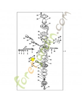Joint torique fkm Z000-956-Z004. Pièce détachée Stihl / Vicking