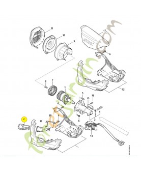 Bouchon 4850-432-2301. Pièce détachée Stihl / Vicking