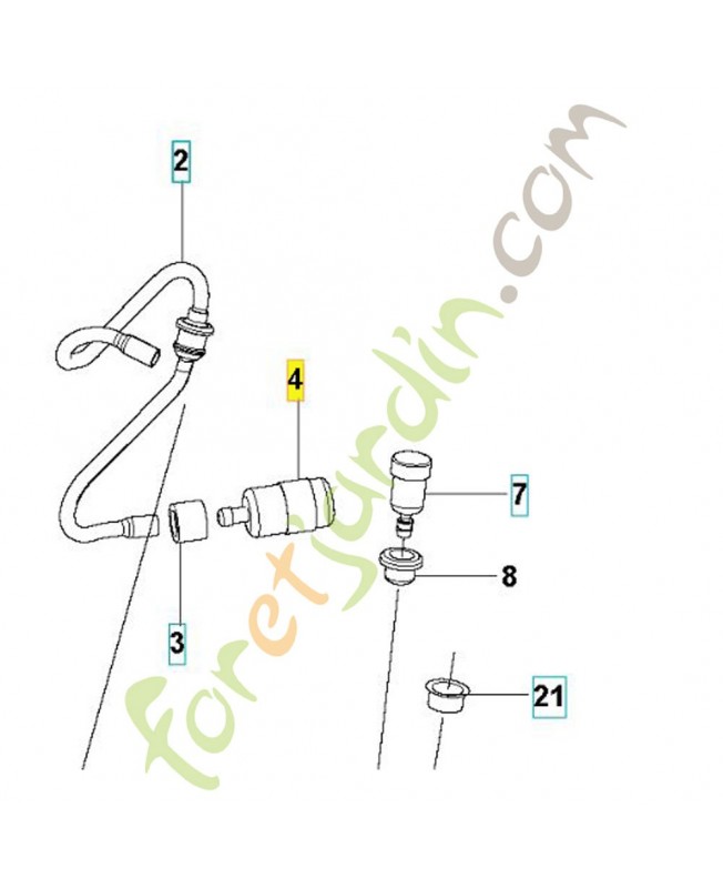 Filtre Husqvarna ref. 575960701