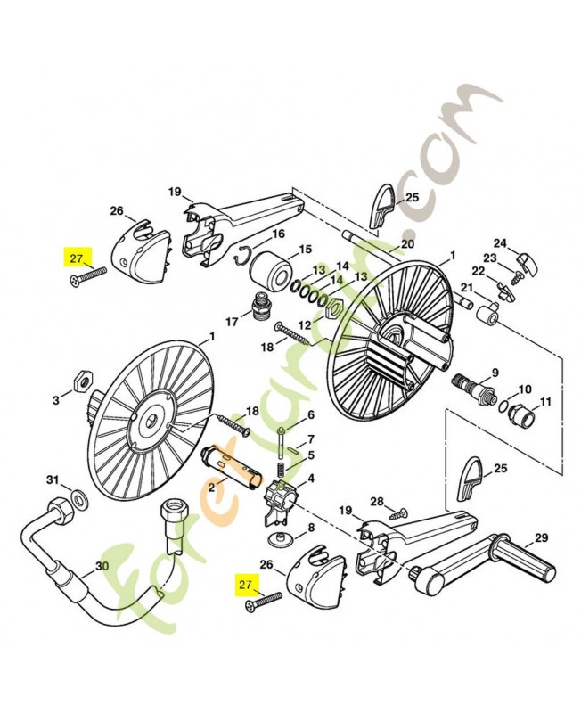 Vis à tête fraisée m6x65 9063-319-8100. Pièce détachée Stihl / Vicking Vis à tête fraisée m6x65 9063-319-8100. Pièce détachée Stihl / Vicking