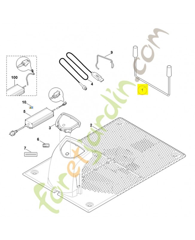 Support d entretien serie 6 6309-890-3100. Pièce détachée Stihl / Vicking Support d entretien serie 6 6309-890-3100. Pièce détachée Stihl / Vicking