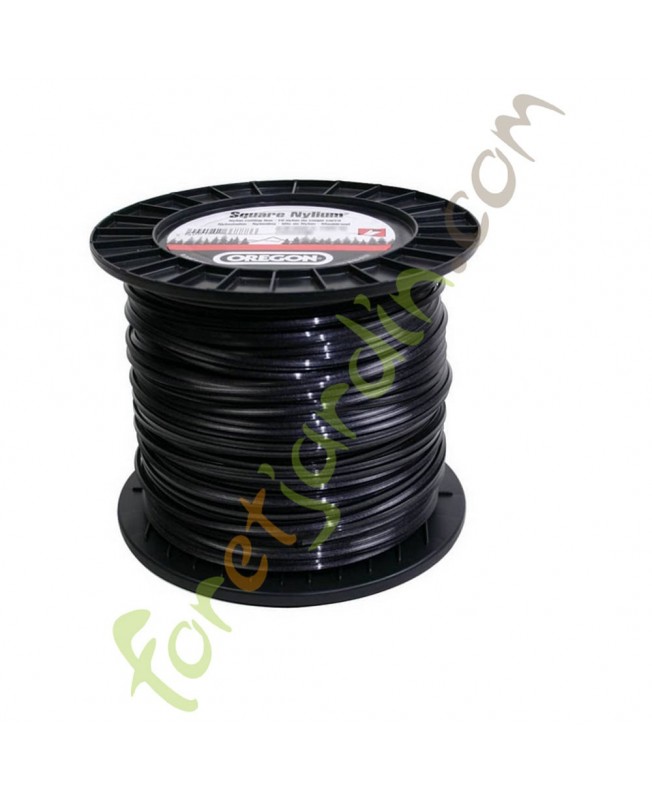 Fil nylon 2.4 mm x 245 m NYLIUM OREGON pour debroussailleuse thermiques Fil nylon 2.4 mm x 245 m NYLIUM OREGON pour debroussailleuse thermiques