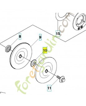 Rondelle Husqvarna ref. 578398201