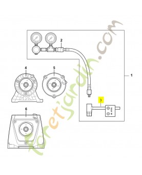 Support 4180-890-8601. Pièce détachée Stihl / Vicking