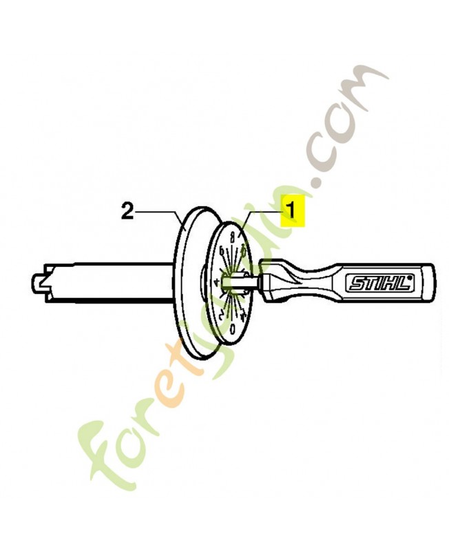 Calibre de reglage 5910-893-6601. Pièce détachée Stihl / Vicking Calibre de reglage 5910-893-6601. Pièce détachée Stihl / Vicking