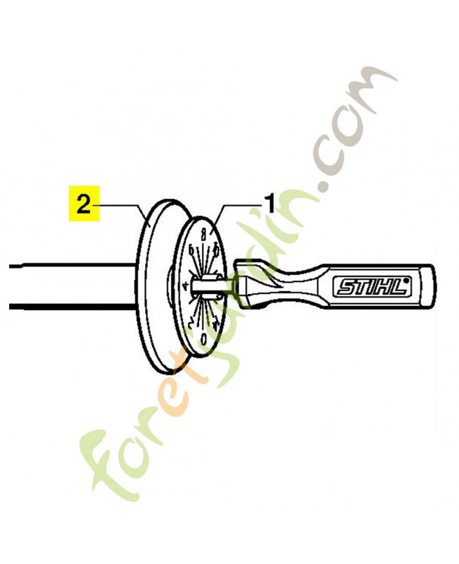 Douille 5910-893-1711. Pièce détachée Stihl / Vicking Douille 5910-893-1711. Pièce détachée Stihl / Vicking