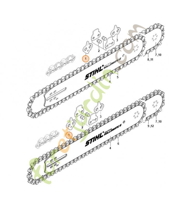 Maillon intermediaire entrain Maillon intermediaire entrain
