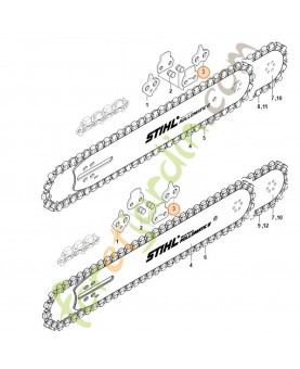 Maillon intermediaire court