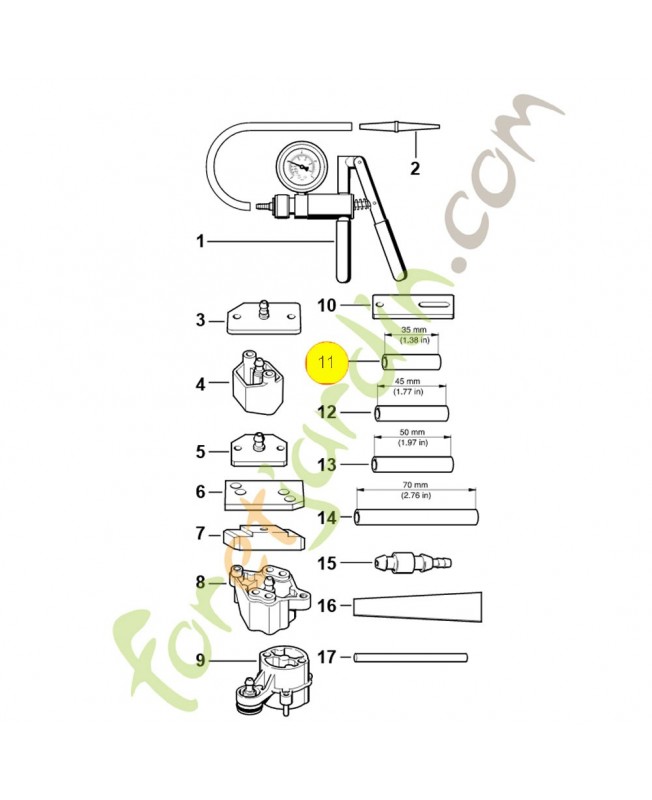 Douille 5910-893-1702. Pièce détachée Stihl / Vicking Douille 5910-893-1702. Pièce détachée Stihl / Vicking