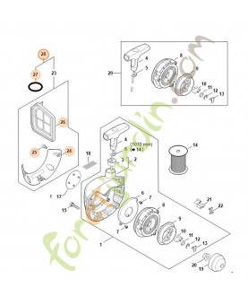 Jeu de pieces plaque recouv.