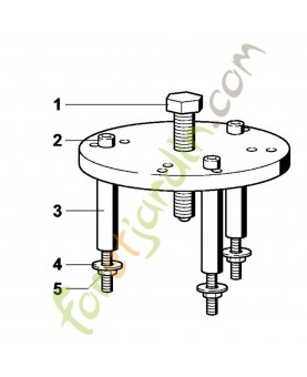 Outil extract vilebrequin 5910-890-4601. Pièce détachée Stihl / Vicking