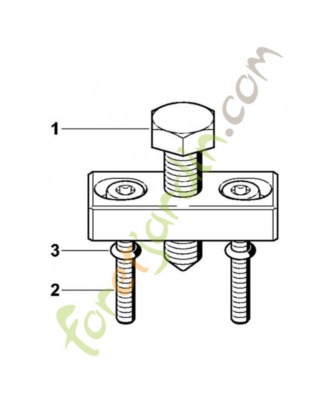 Extracteur du rotor 5910-890-4504. Pièce détachée Stihl / Vicking