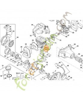 Segment de piston ø 35x1.2 mm