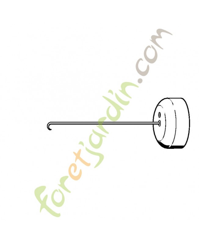 Crochet de montage 5910-890-2800. Pièce détachée Stihl / Vicking