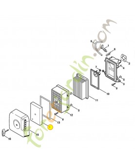 Préfiltre 4223-141-0600. Pièce détachée Stihl 