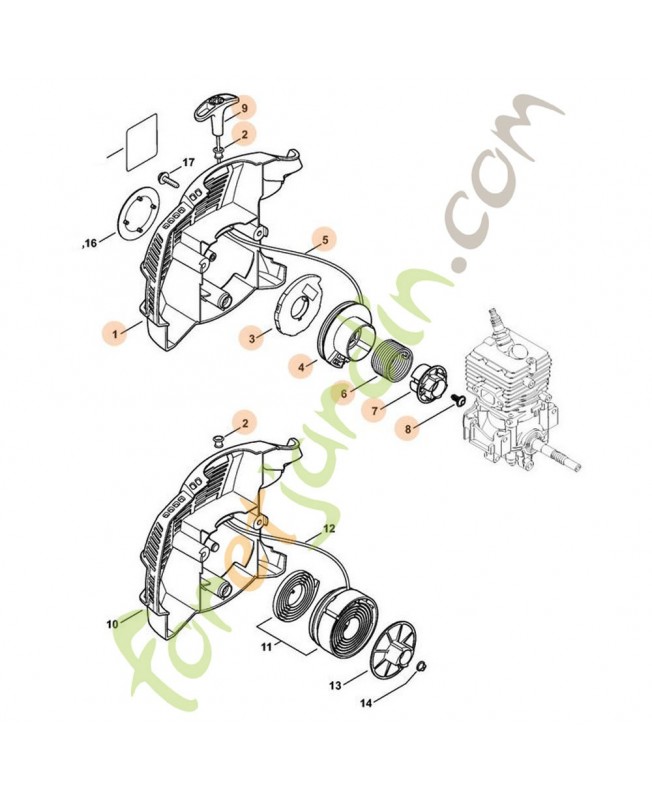 Dispositif lanceur ergostart