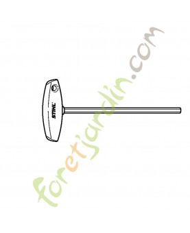 Tournevis q-5x150 5910-890-2410 - Pièce détachée Stihl / Vicking