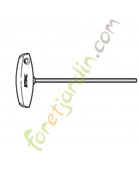 Tournevis q-4x150 5910-890-2405. Pièce détachée Stihl / Vicking