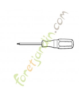 Tournevis t8 5910-890-2310. Pièce détachée Stihl / Vicking
