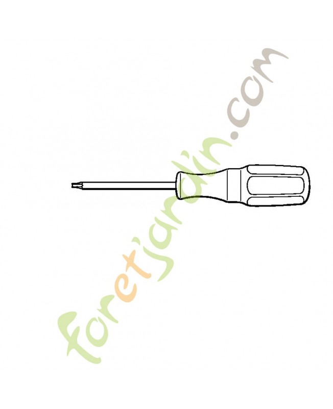 Tournevis t8 5910-890-2310. Pièce détachée Stihl / Vicking