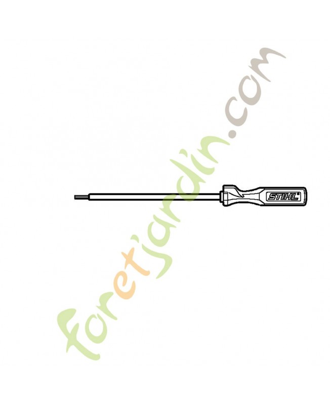 Tournevis six pans 5910-890-2306. Pièce détachée Stihl / Vicking