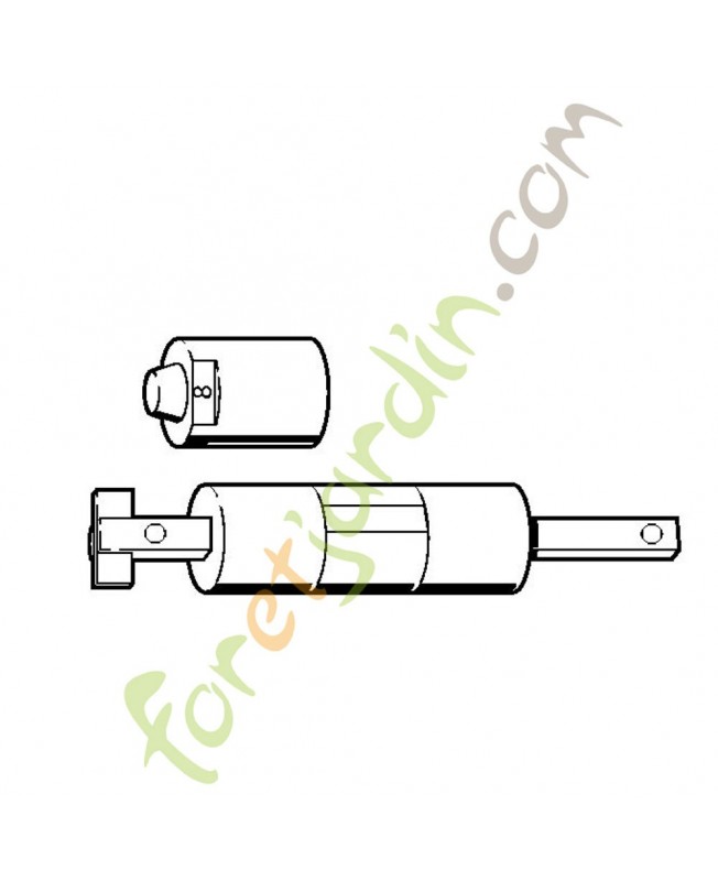 Outil de montage ø 8 5910-890-2208. Pièce détachée Stihl / Vicking