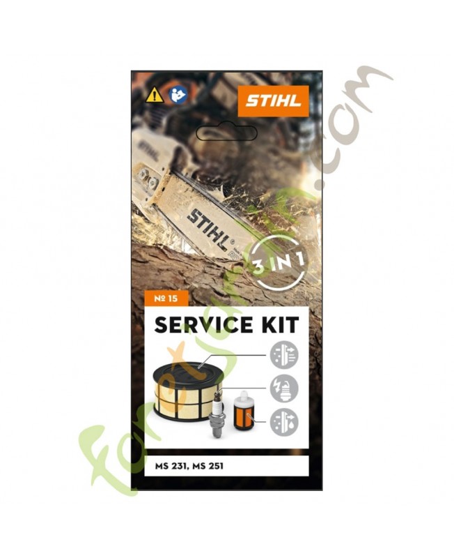 Service kit n°15 pour tronçonneuse STIHL MS 231, MS 251 référence 1143-007-4100