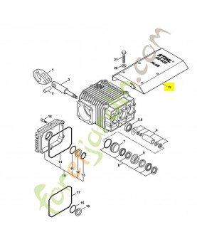 Recouvrement 4773-701-3600. Pièce détachée Stihl / Vicking