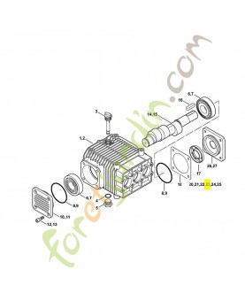 Rondelle 4773-705-6002. Pièce détachée Stihl / Vicking
