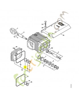 Joint torique 4773-709-0800. Pièce détachée Stihl / Vicking