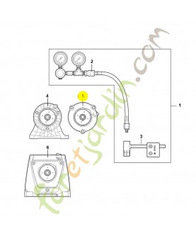 Support 4282-890-8600. Pièce détachée Stihl / Vicking