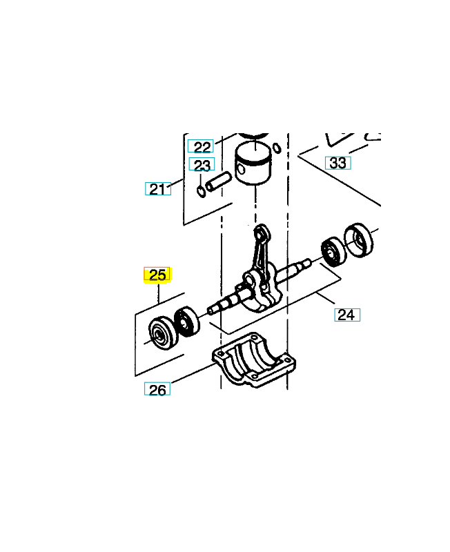 Roulement référence 530056363