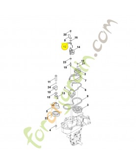 Ressort coude 6241-716-5600. Pièce de rechange Sithl / Vicking