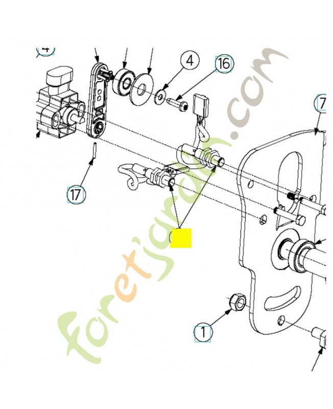 câblage complet 582606701.Pièce détachée Husqvarna