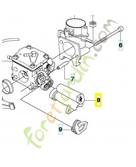 Douille de guidage 544975101. Pièce de rechange Husqvarna