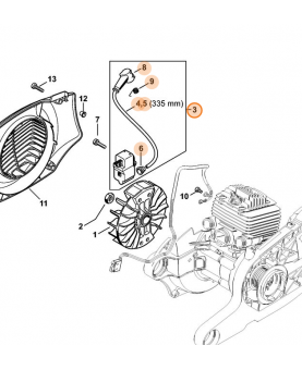 Module allumage ts 800