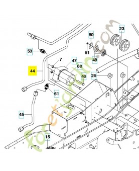 tube 502854401 - Pièce de détachée Husqvarna