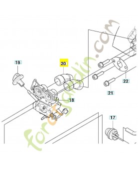 Pipe 521641501. Pièce de rechange Husqvarna