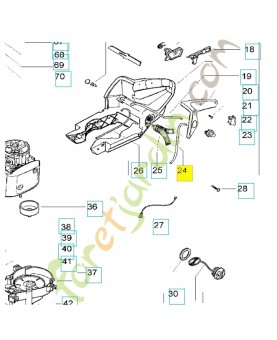 TUYAU 538241776 - Pièce de détachée Husqvarna