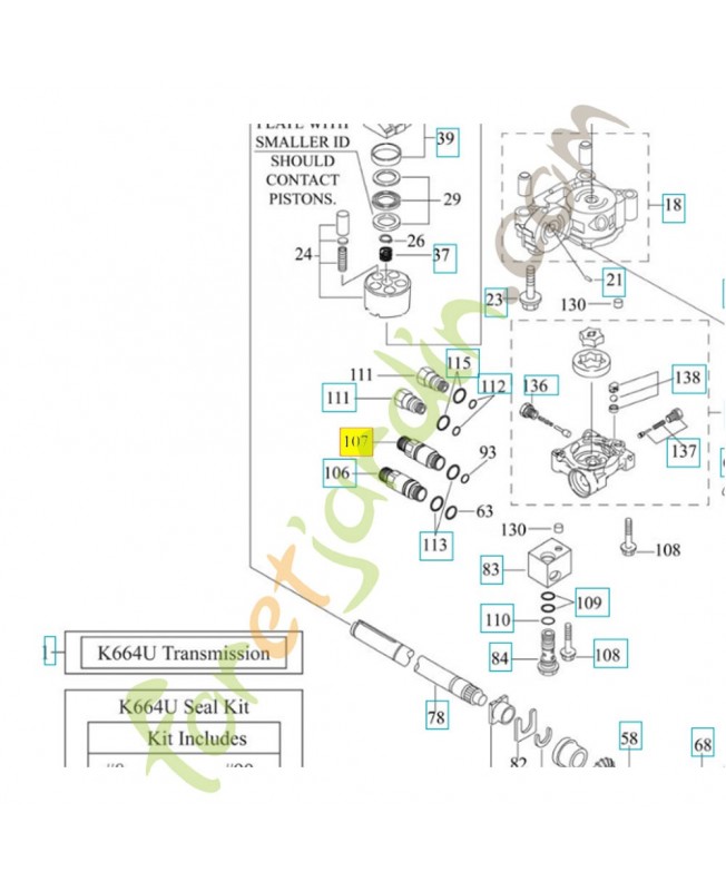 raccord 574515401 - Pièce de détachée Husqvarna