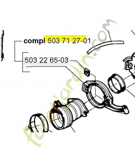 Piece d'espacement 503712701