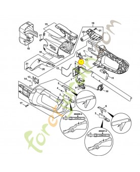 Faisceau de câbles 4857-440-3001. Pièce de rechange Sithl / Vicking