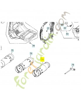 tube 576576401- Pièce de détachée Husqvarna