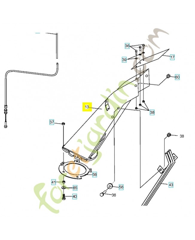 tube 586102201- Pièce de détachée Husqvarna