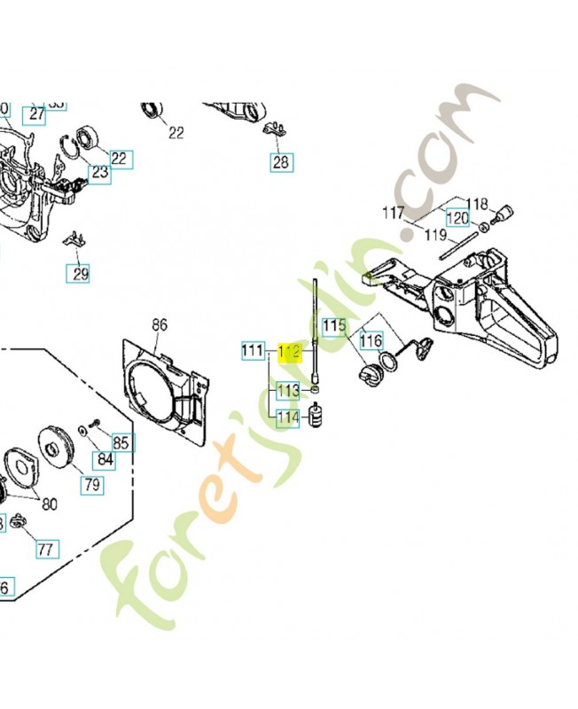 durite 527766501  - Pièce de détachée Husqvarna