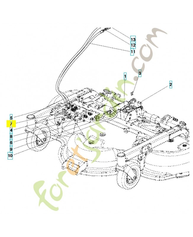 connecteur 575881302 - Pièce de détachée Husqvarna