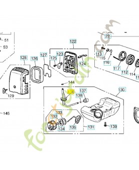 Tuyau 515387201- Pièce de détachée Husqvarna