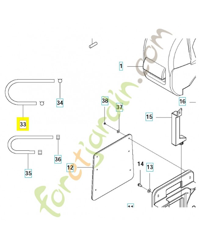 tube 574122401- Pièce de détachée Husqvarna